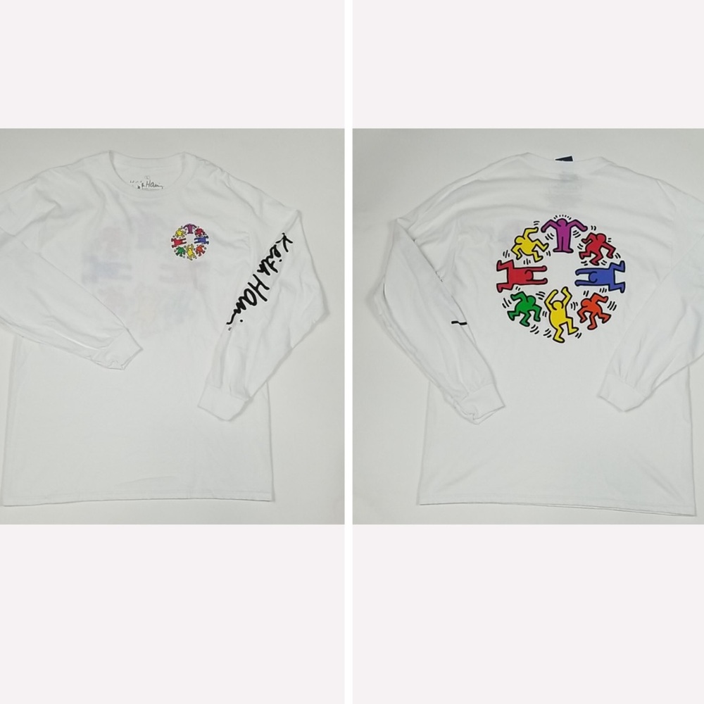 Keith Haring Long Sleeve Tee New Without Ta
